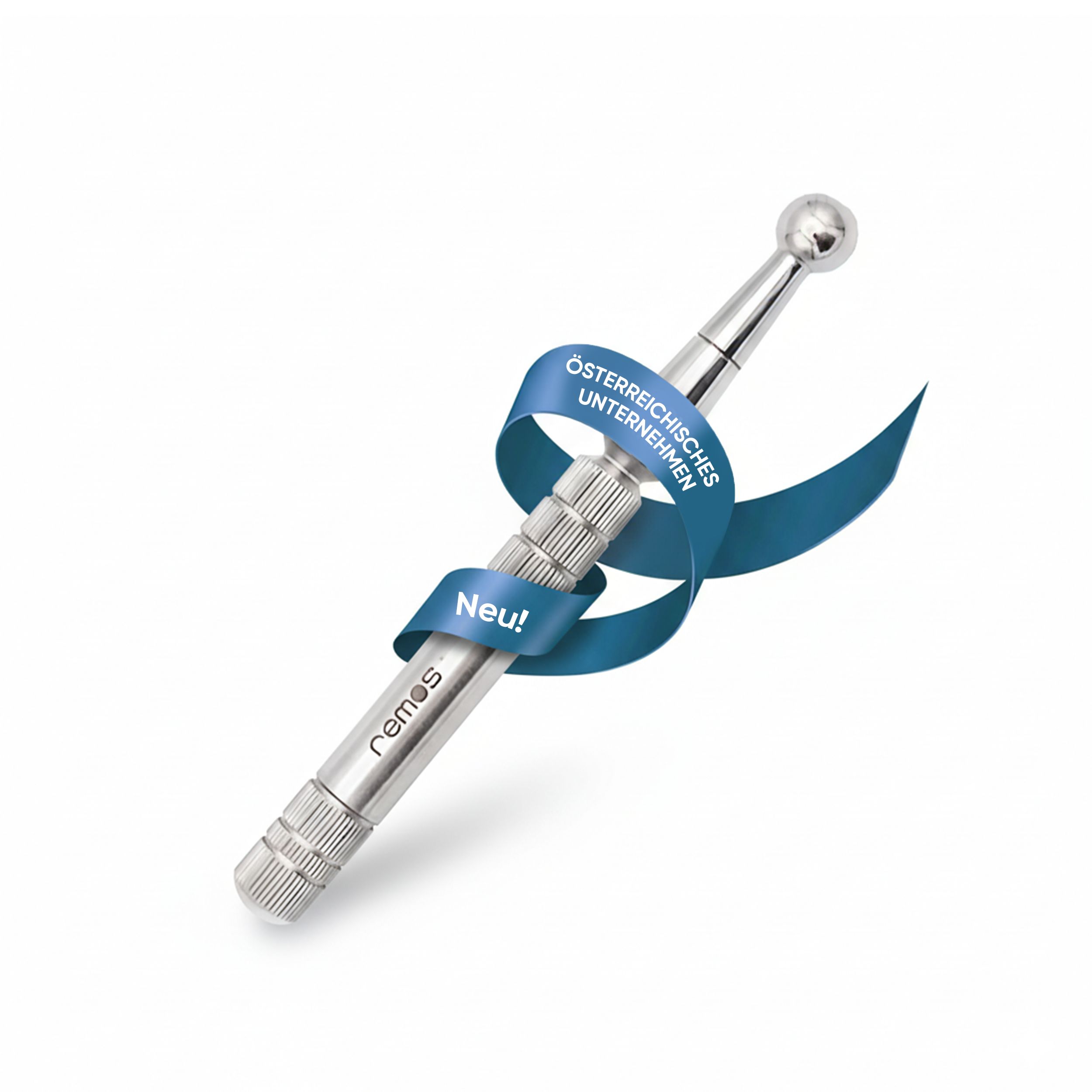 Remos Akupressurstift & Meridianstift Edelstahl Länge 11 cm Kugel Ø 1 St