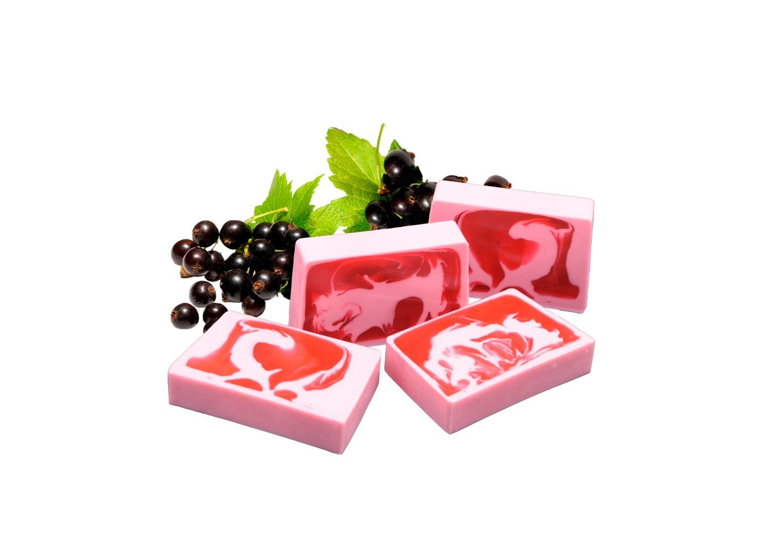 Nesbel Seife Schwarze Johannisbeere – kräftig & beerig | Glycerin & Ziegenmilch