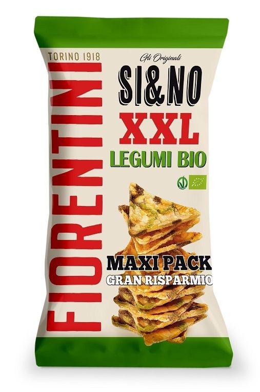 BIO Si&No Triangolini di Mais e Legumi XXL Senza Glutine - Fiorentini