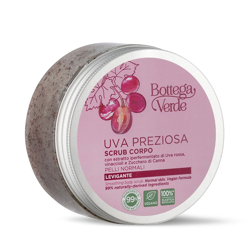 Bottega Verde Uva Preziosa - Scrub corpo levigante