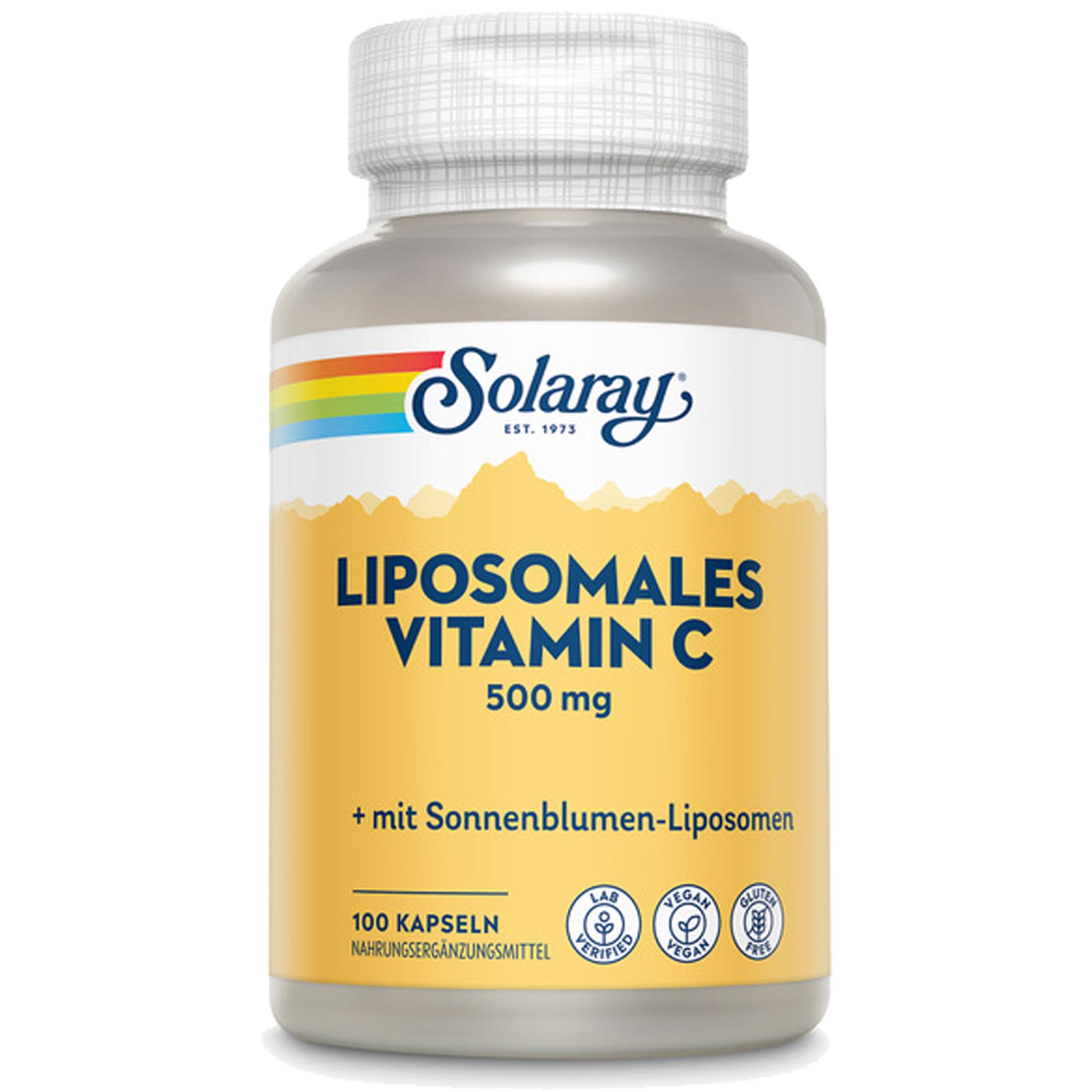 Liposomales Vitamin C 500 mg Solaray Kapseln 100 St