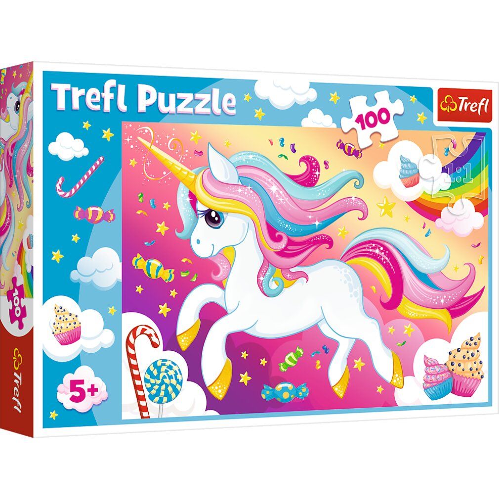trefl Puzzle Sweet Unicorn 100 Teile