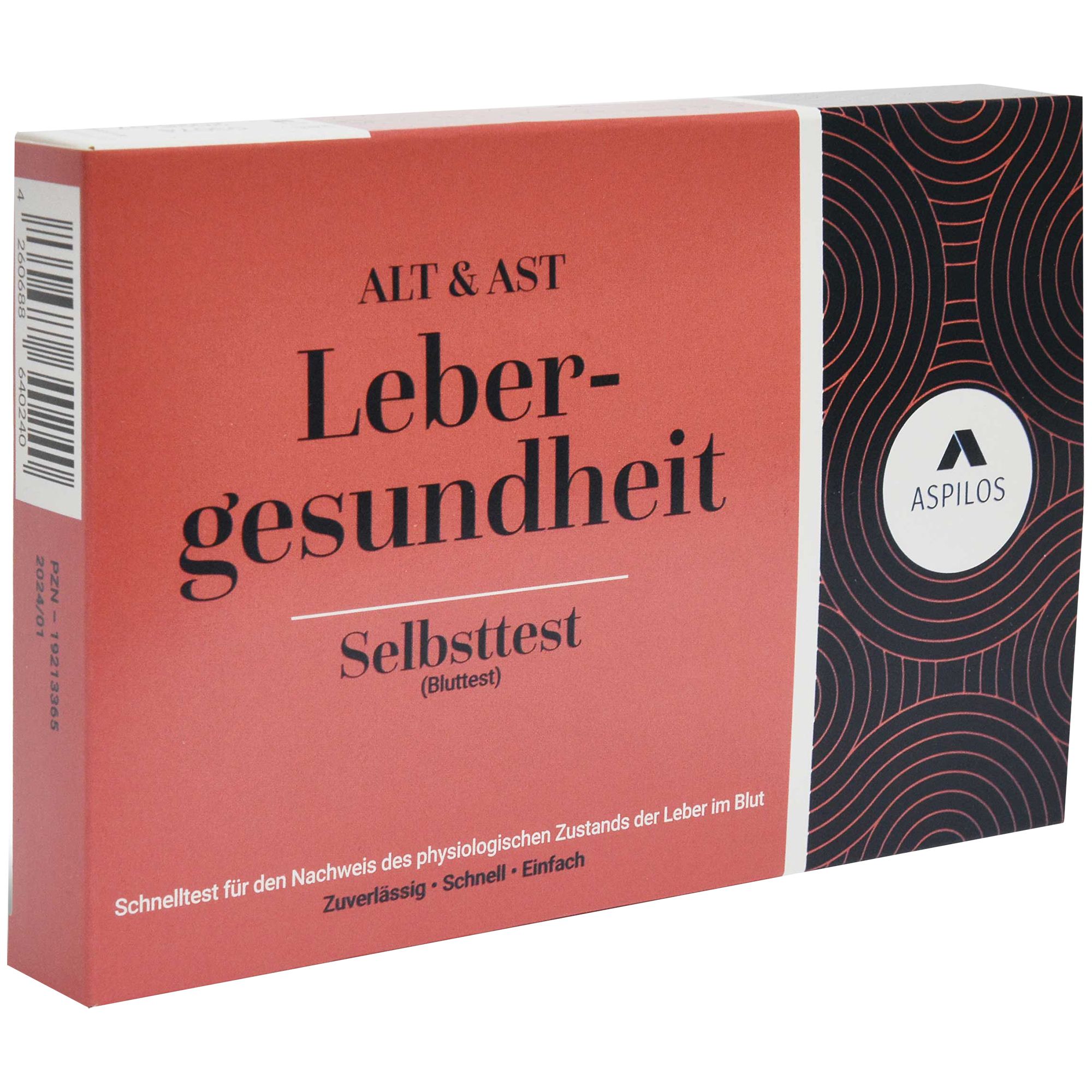 Lebergesundheit Selbsttest für Zuhause