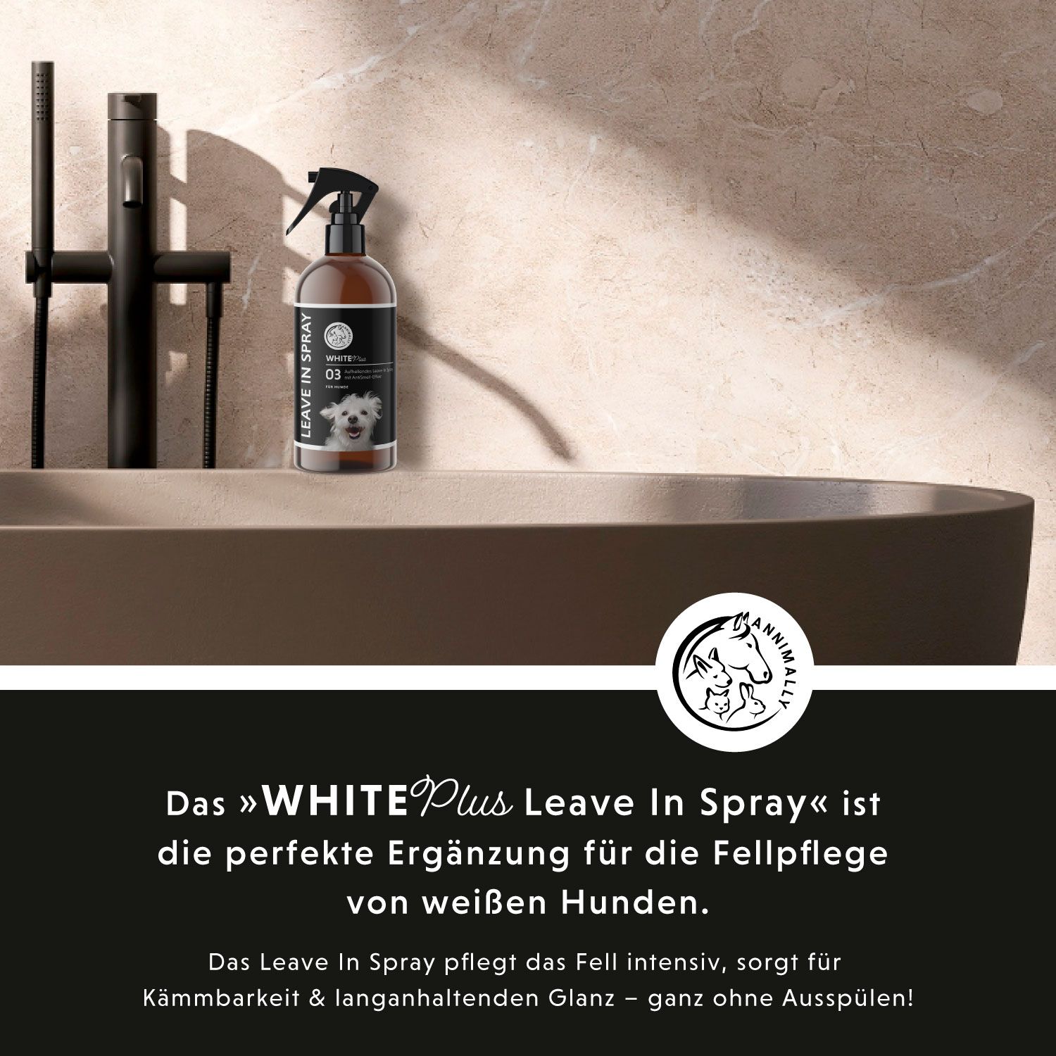 Annimally Leave In Spray White Plus