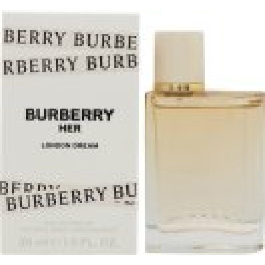 Burberry Her London Dream Eau de Parfum Flakon, Seitenansicht.
