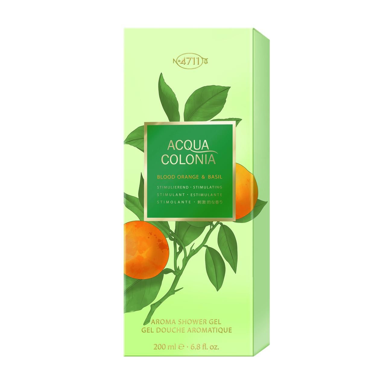 Acqua Colonia 4711 Blood Orange & Basil Aroma Shower Gel