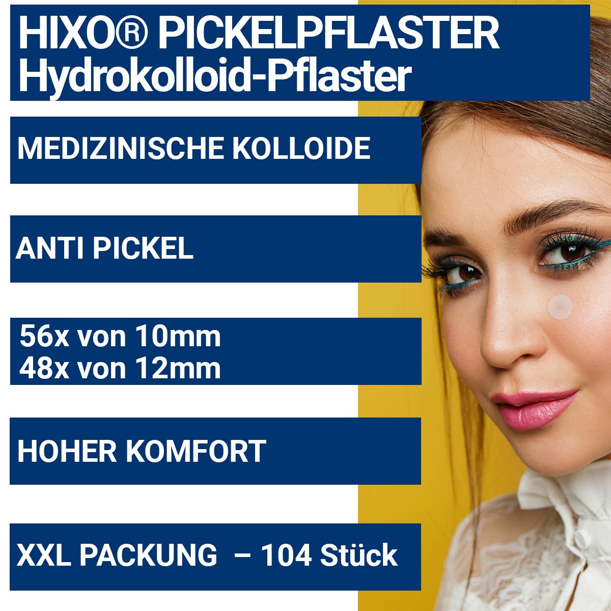 HIXO Pickelpflaster Anti-Pickel Patch