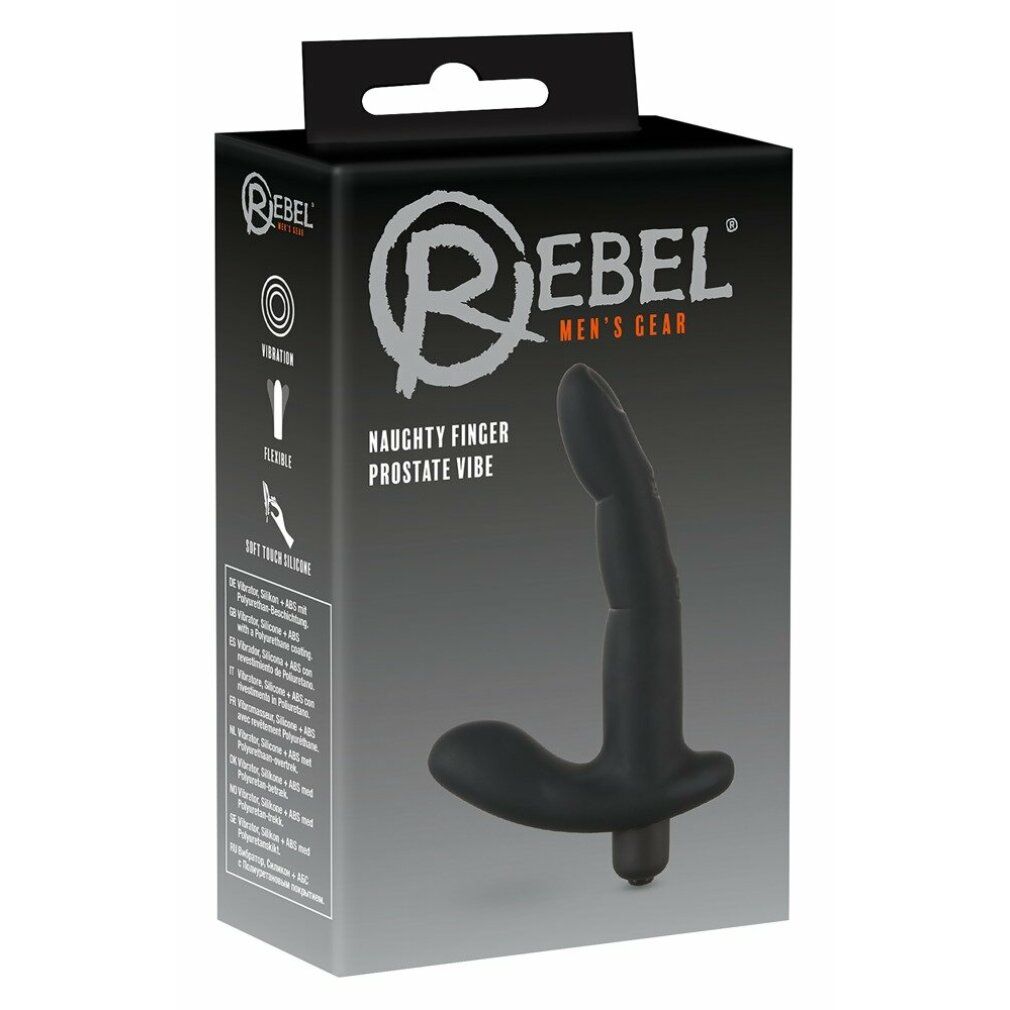 Prostatavibrator „Naughty Finger Prostate Vibe“, Rebel