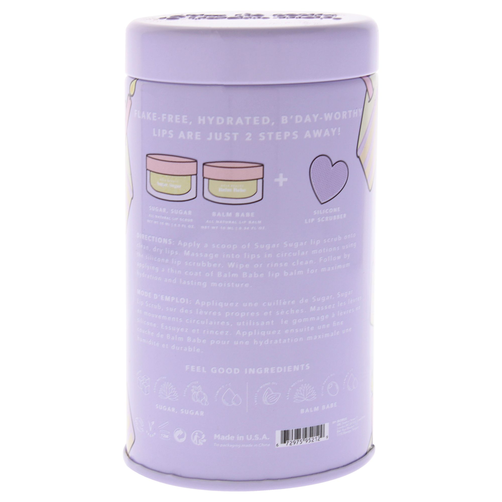 NCLA natürlicher Lip Treatment Set Birthday Cake