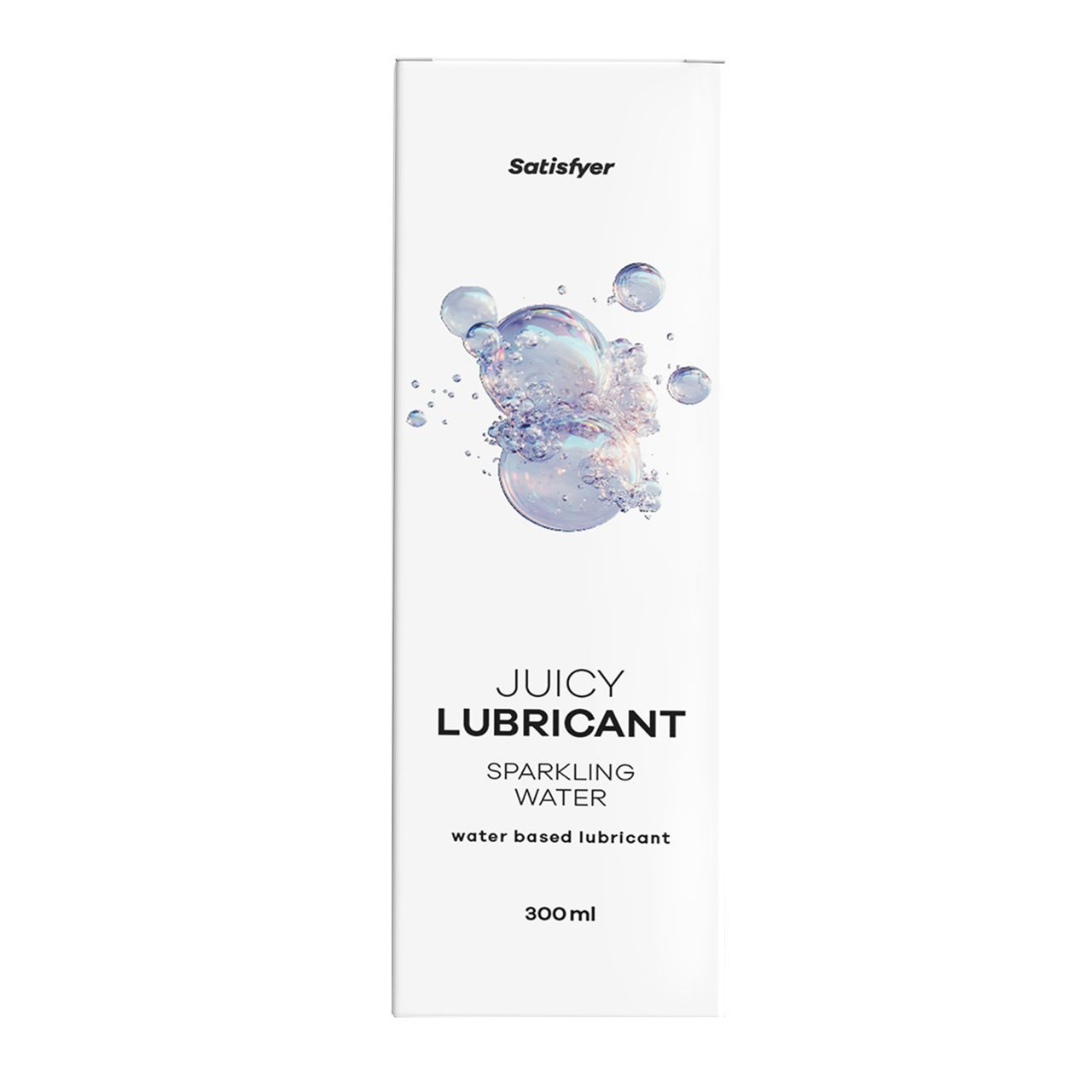 Satisfyer Juicy Lubricant Sparkling Water, wasserbasiertes Gleitmittel, 300ml.