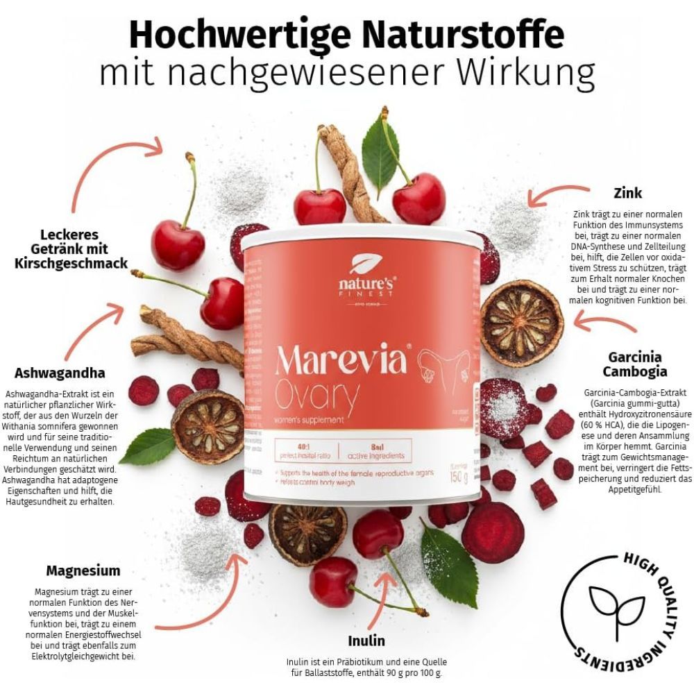 Nature's Finest Marevia Ovary – Sanfte Hormonbalance für Frauen