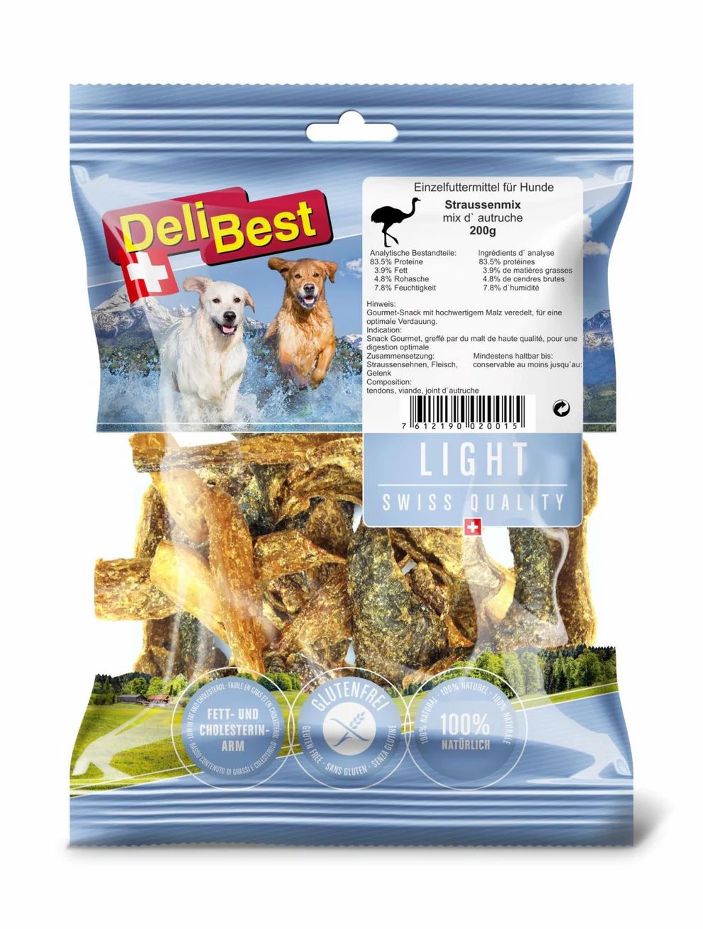 Straussenmix DeliBest 200 g Futter