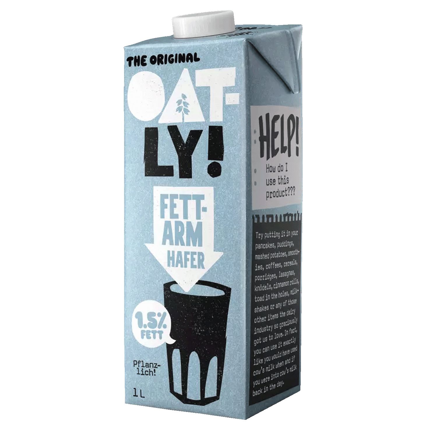 OATLY HAFERDRINK Fettarm ,5% Fett