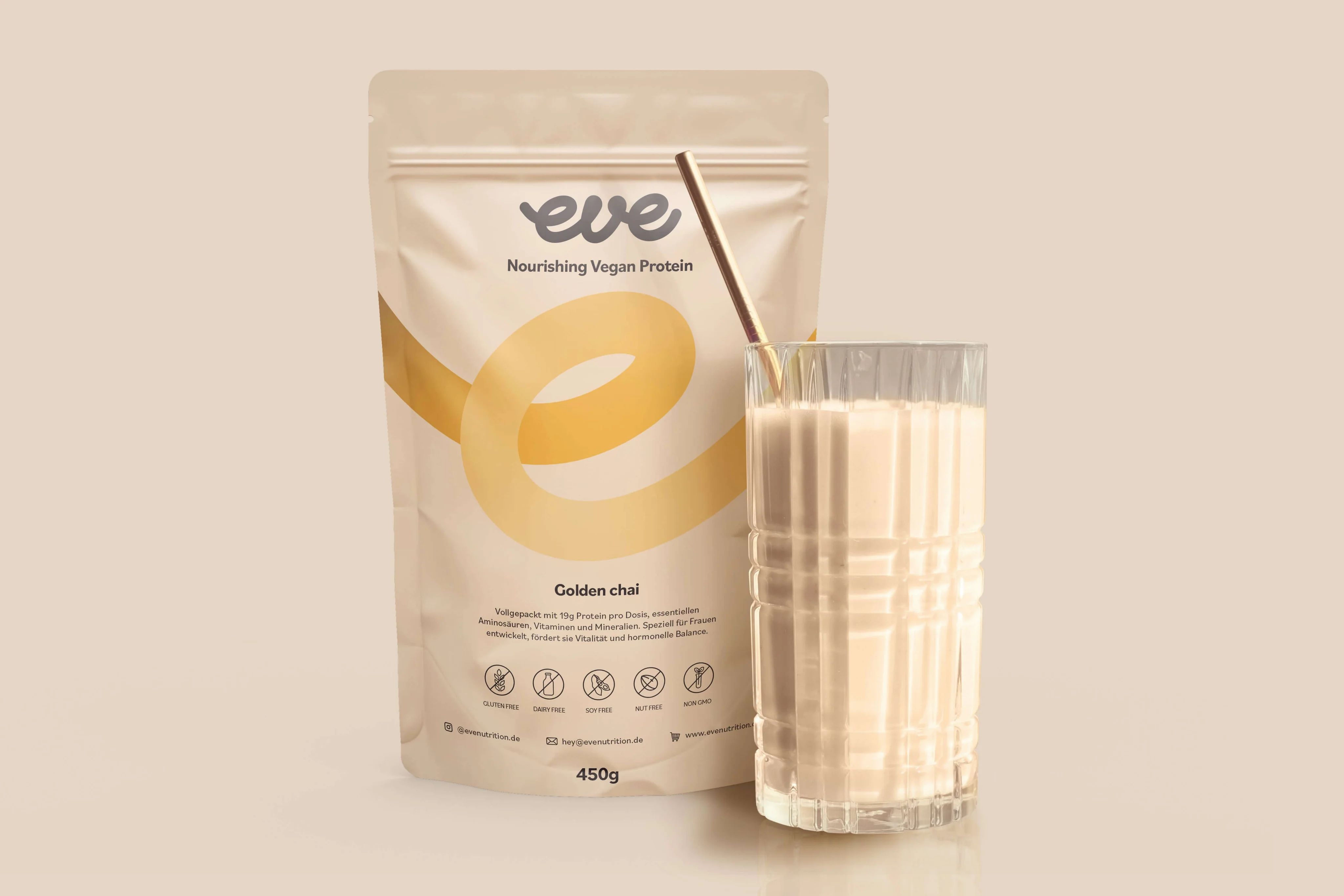 Eve Golden Chai Protein (vegan)