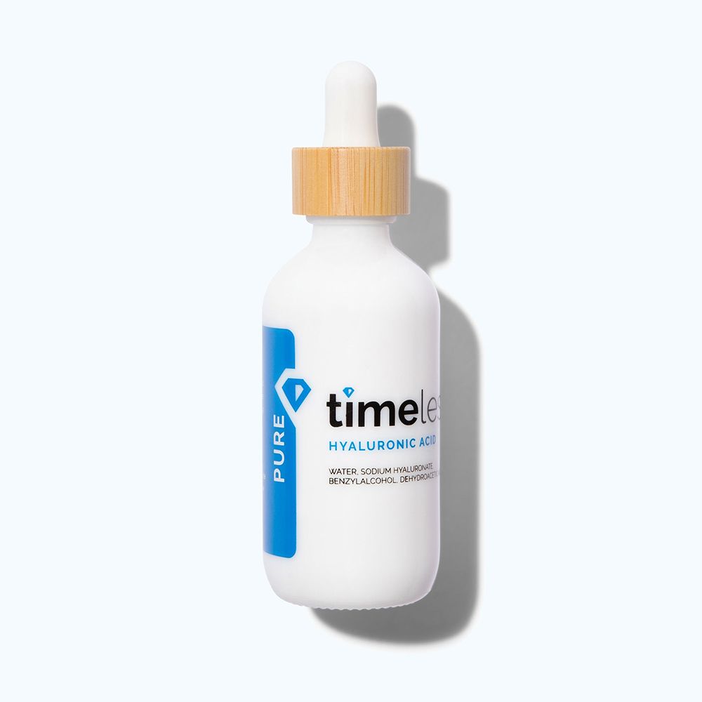 TIMELESS SKIN CARE Hyaluronic Acid 100% Pure Hydrating Face Serum