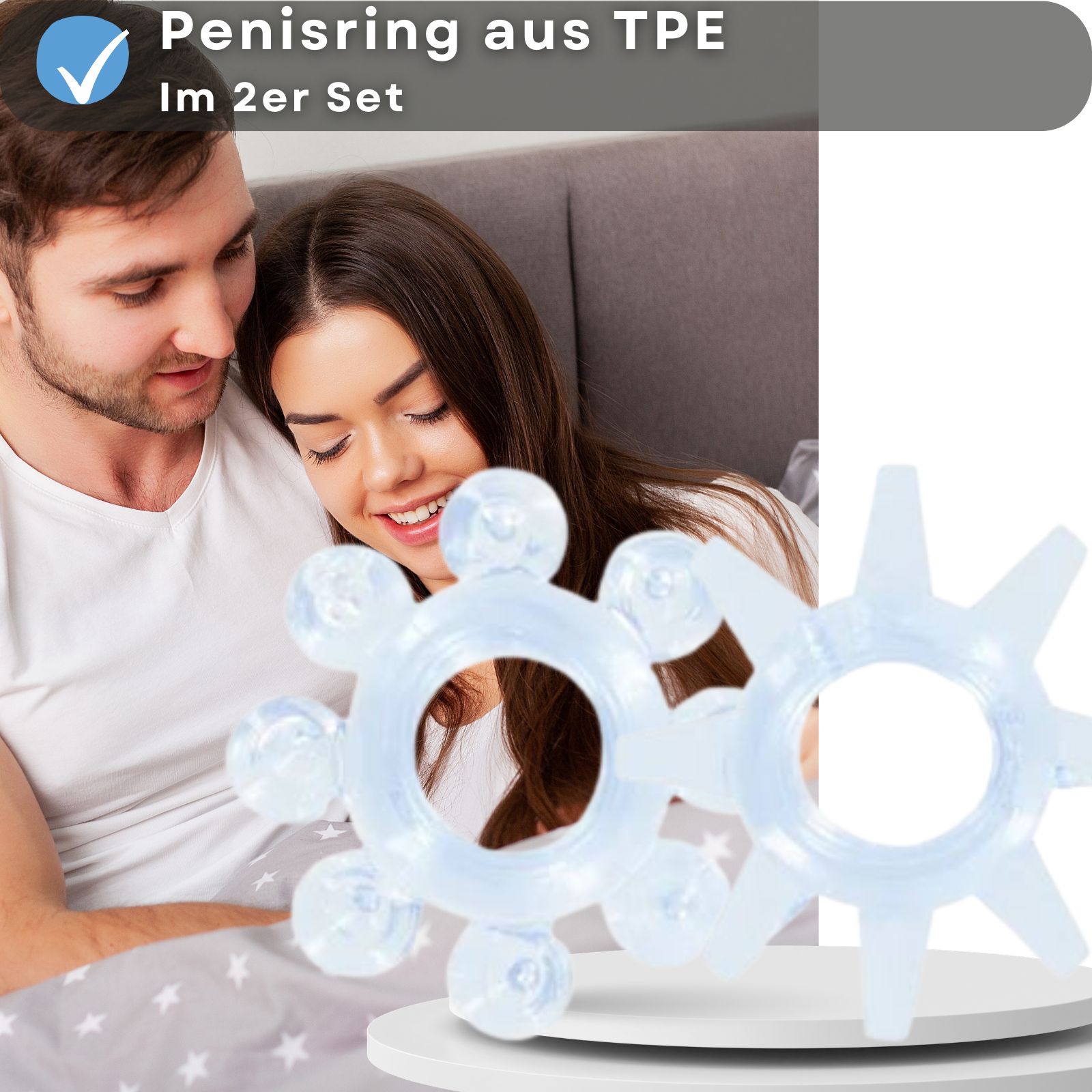 Penisringe aus Silikon - Lovelyness