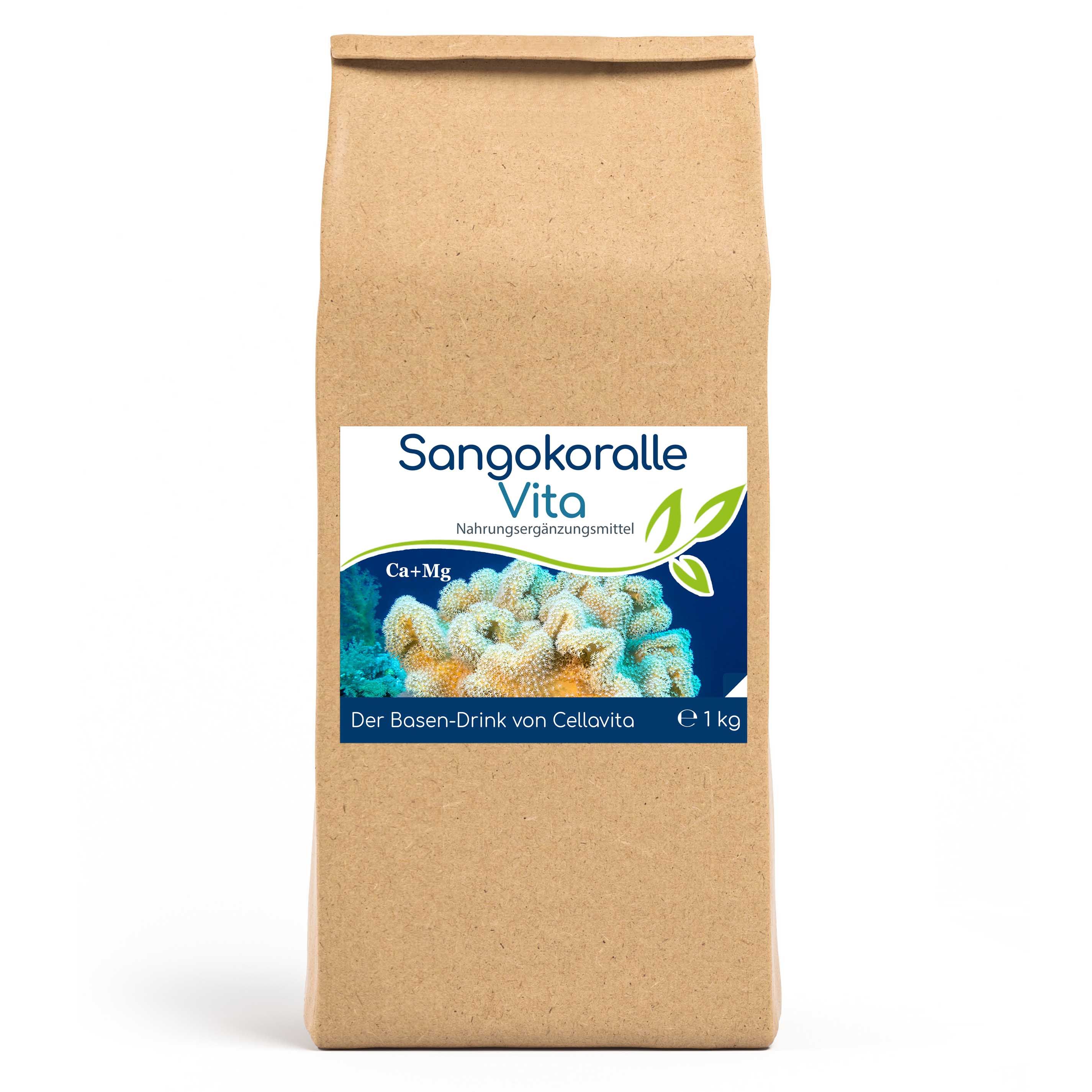 Cellavita - Sangokoralle Vita Calcium (Sango) Pulver 1000 g