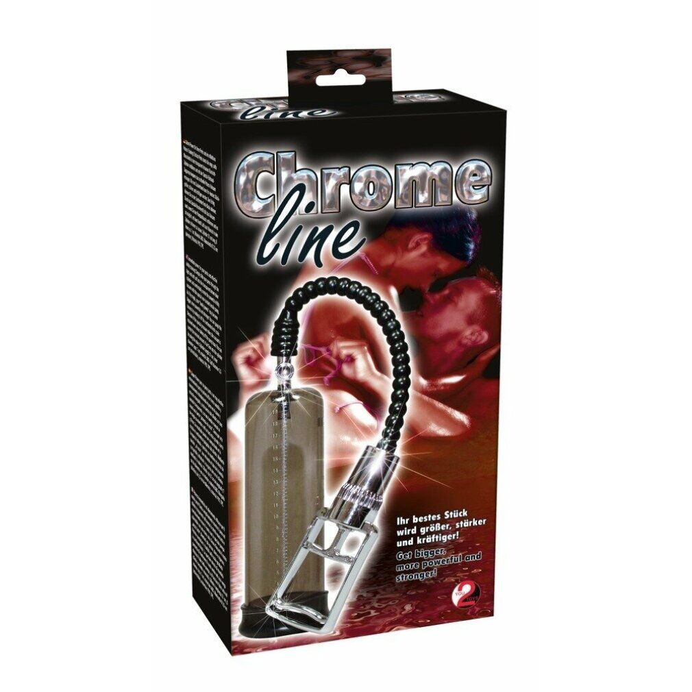 Penispumpe „Chrome Line“ mit Mess-Skala | You2Toys