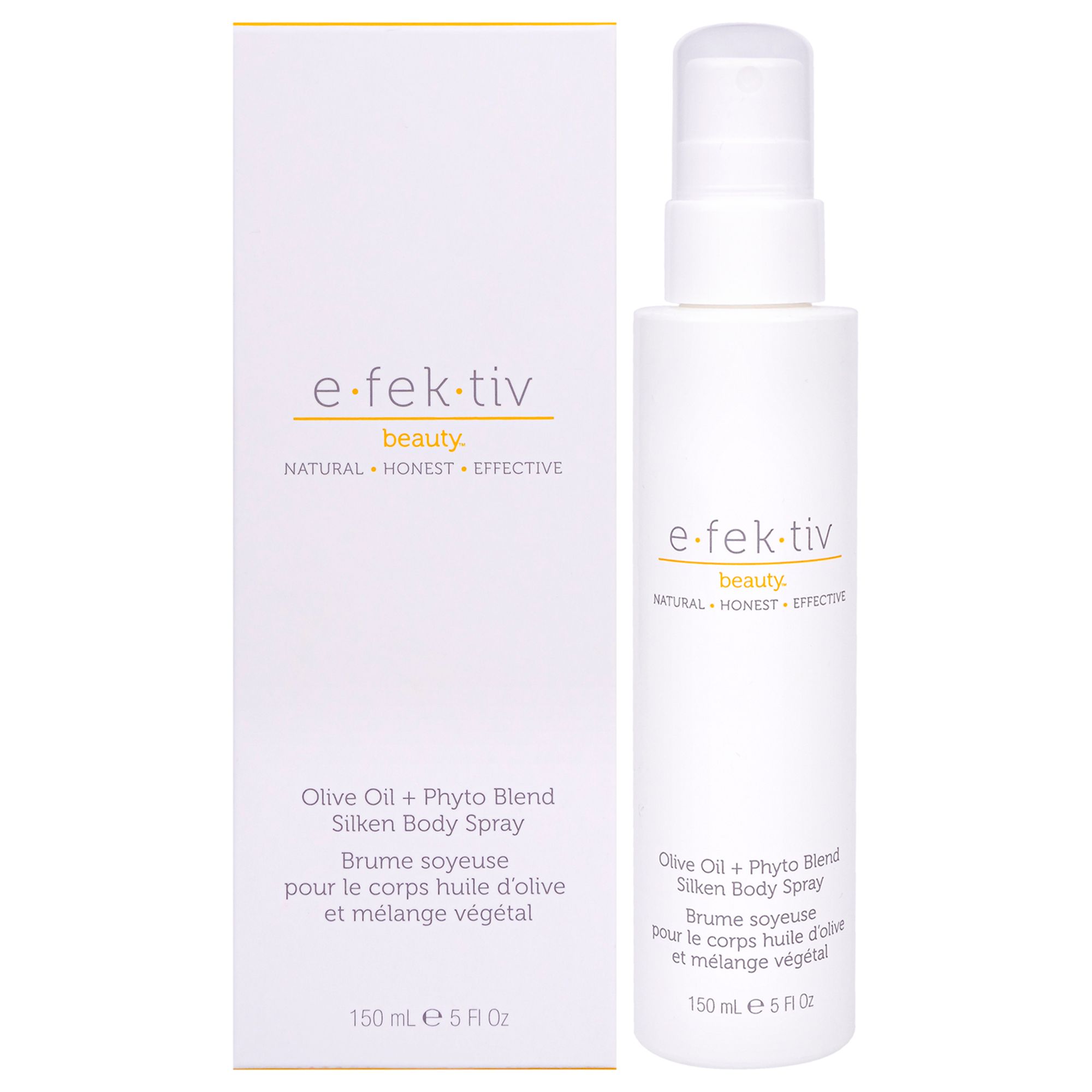 Olive Oil Plus Phyto Blend Silken Body Spray by e.fek.tiv for Unisex 147,87 ml