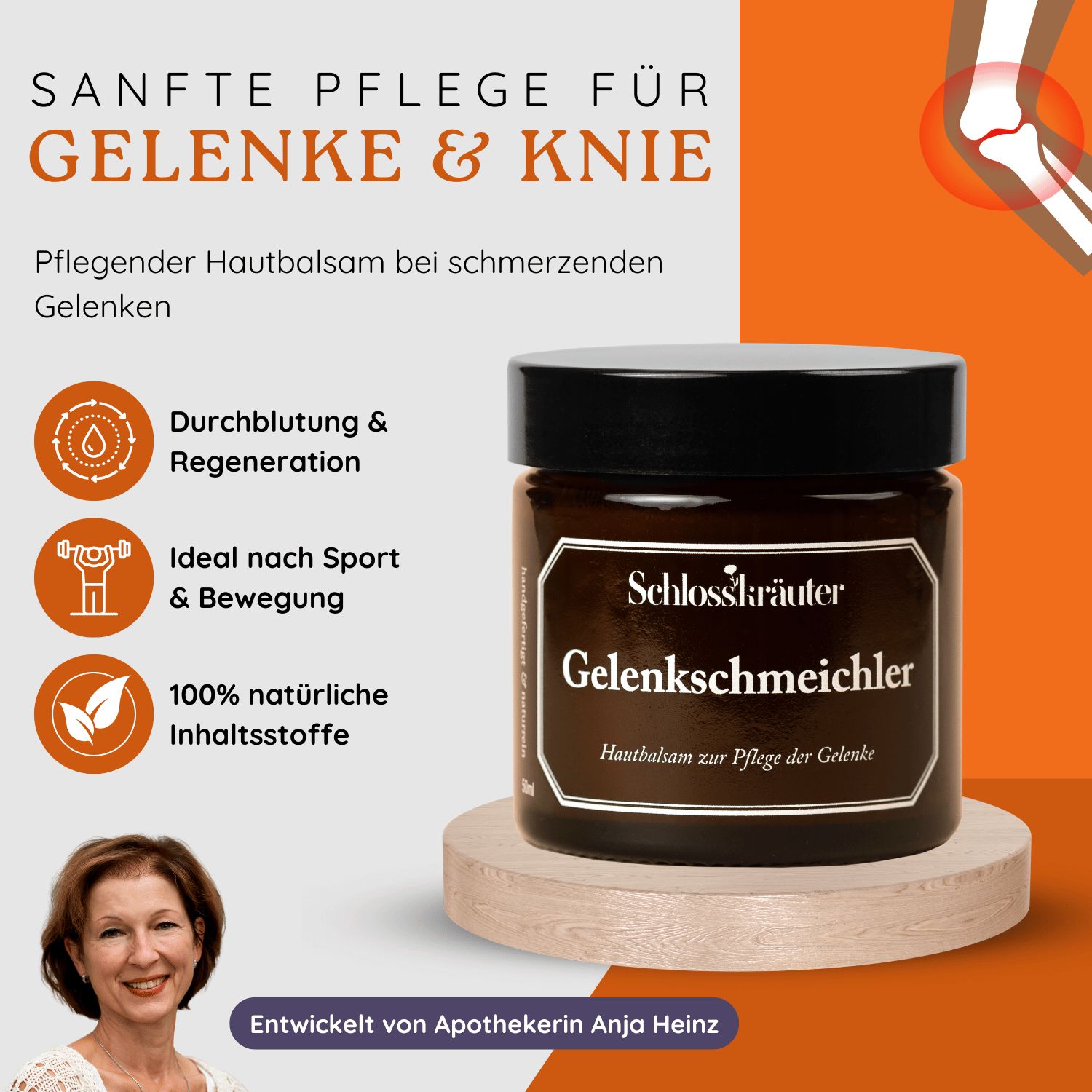 Schlosskräuter Gelenkschmeichler Gelenksalbe