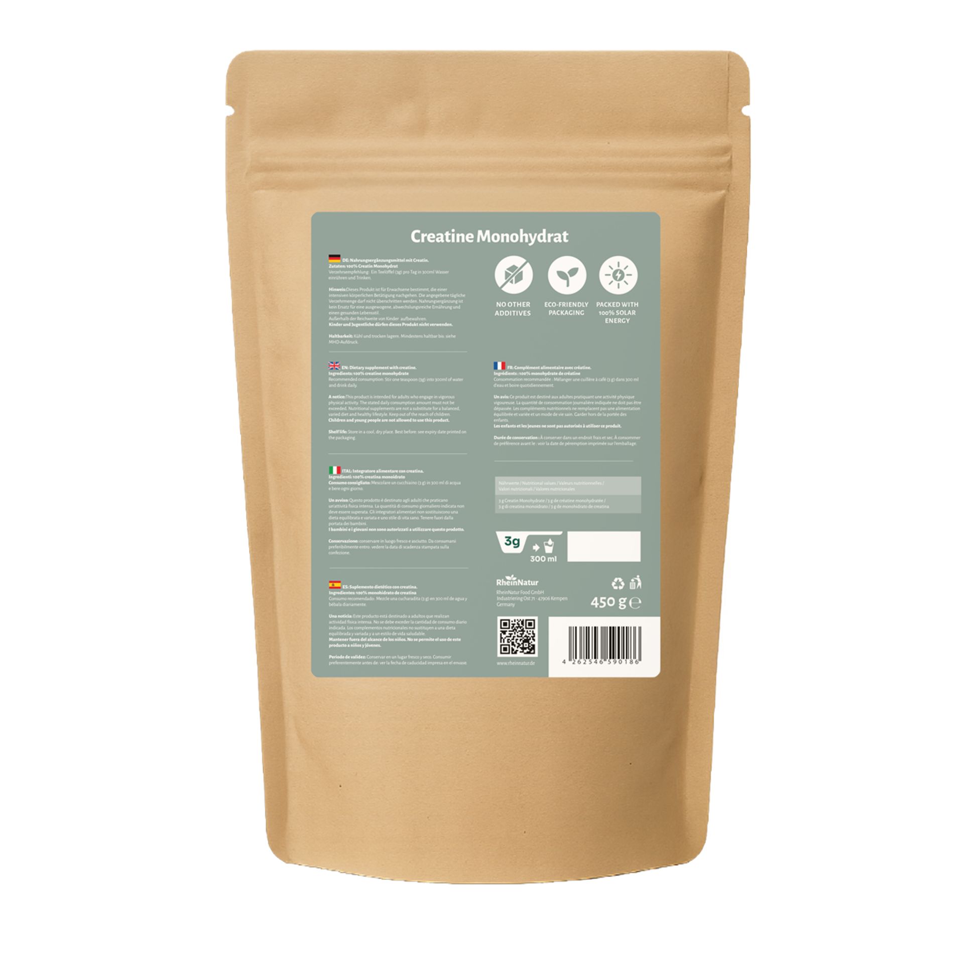 RheinNatur Creatine Monohydrate