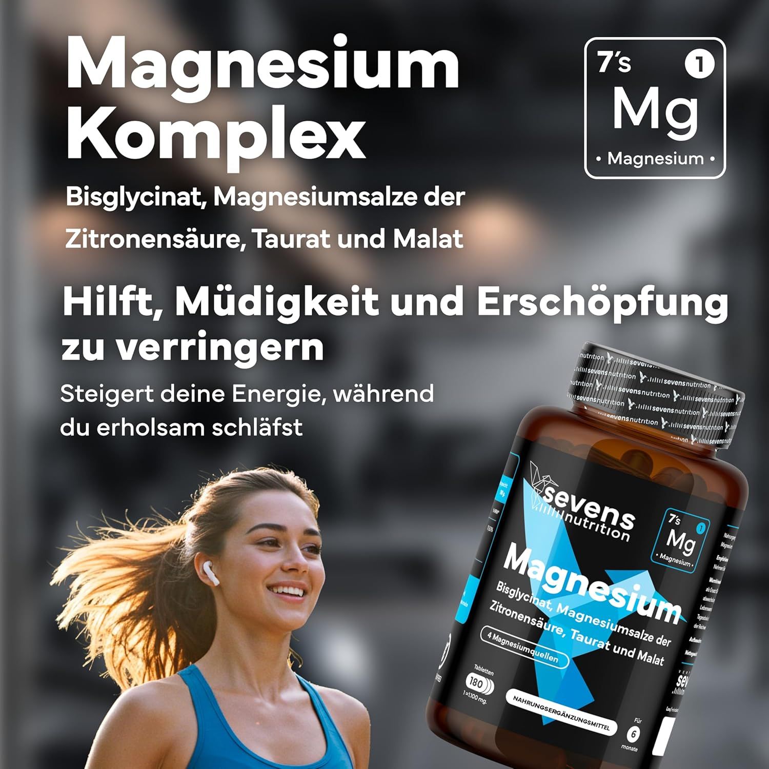 SEVENS NUTRITION Magnesium Komplex Tabletten