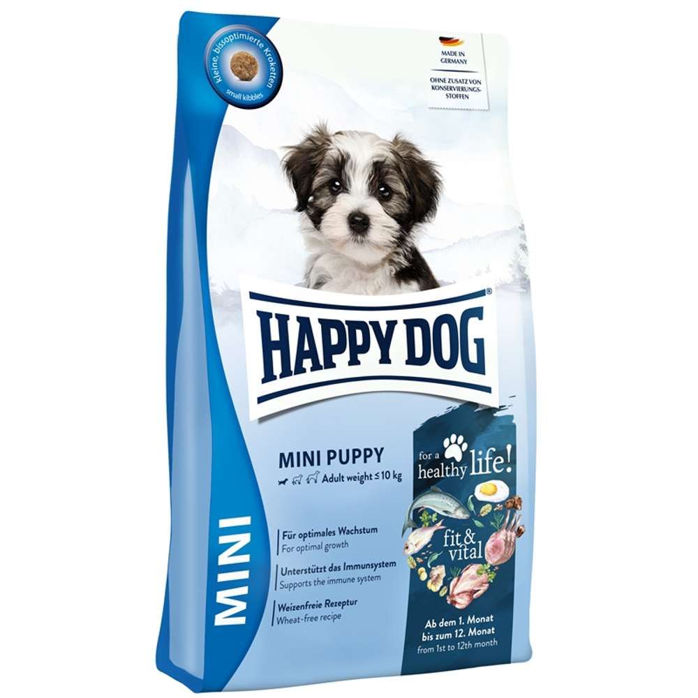 Happy Dog - fit & vital Mini Puppy 3,2 kg Futter
