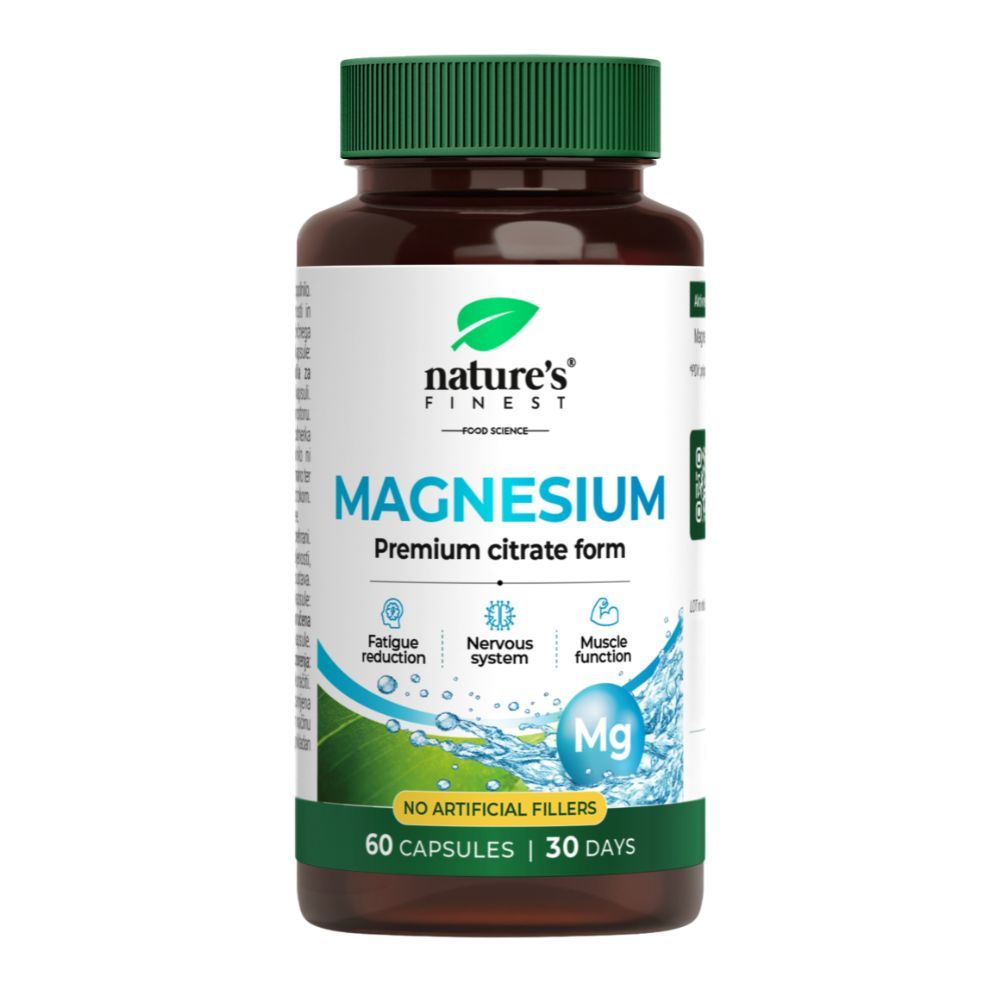 Nature's Finest Magnesio Citrato – 276 mg di Magnesio
