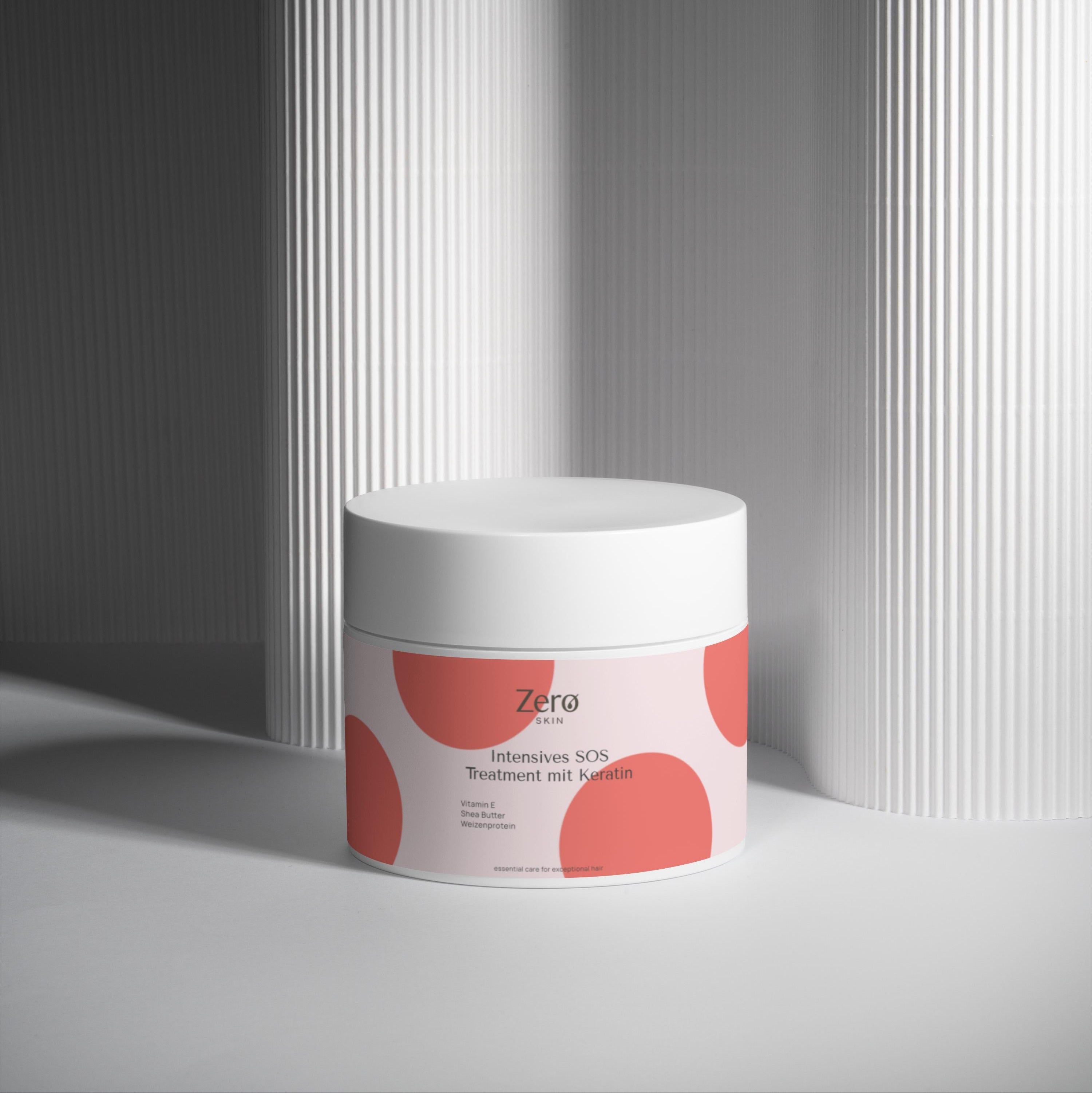 Zero Skin Intensives SOS Treatment, mit Keratin reparierend und nährend