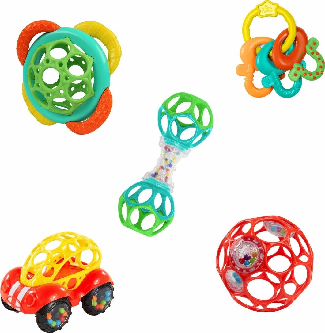 Kids2 Europe B.V. Bright Starts 16677 Soothers & Shakers 5 Piece Gift Set