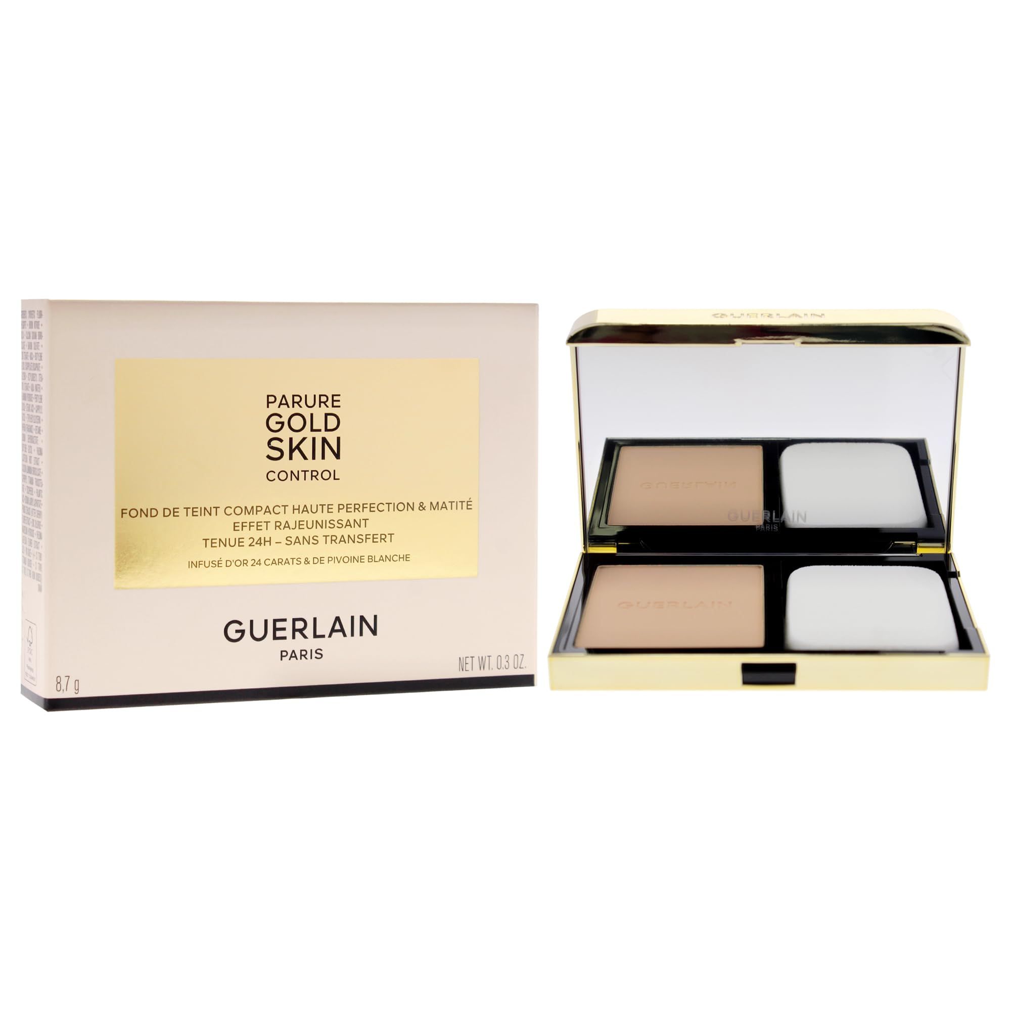Guerlain Parure Gold Skin Control Kompakt-Foundation 2N