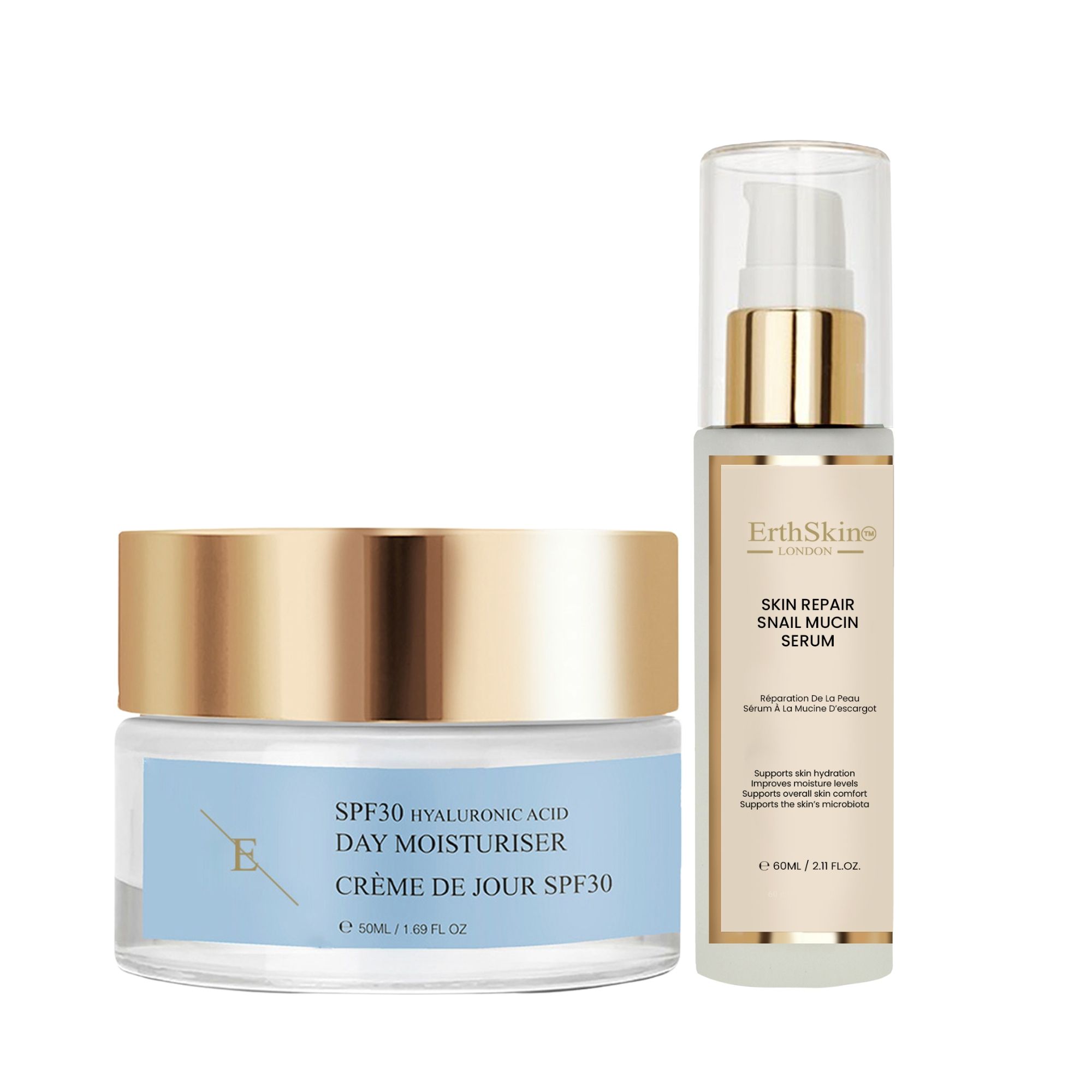 ErthSkin London Schneckenserum + LSF 30