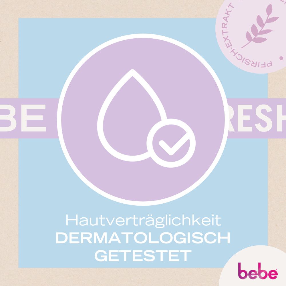 bebe - Hautpflege "Feuchtigkeitspflege" 6er-Pack