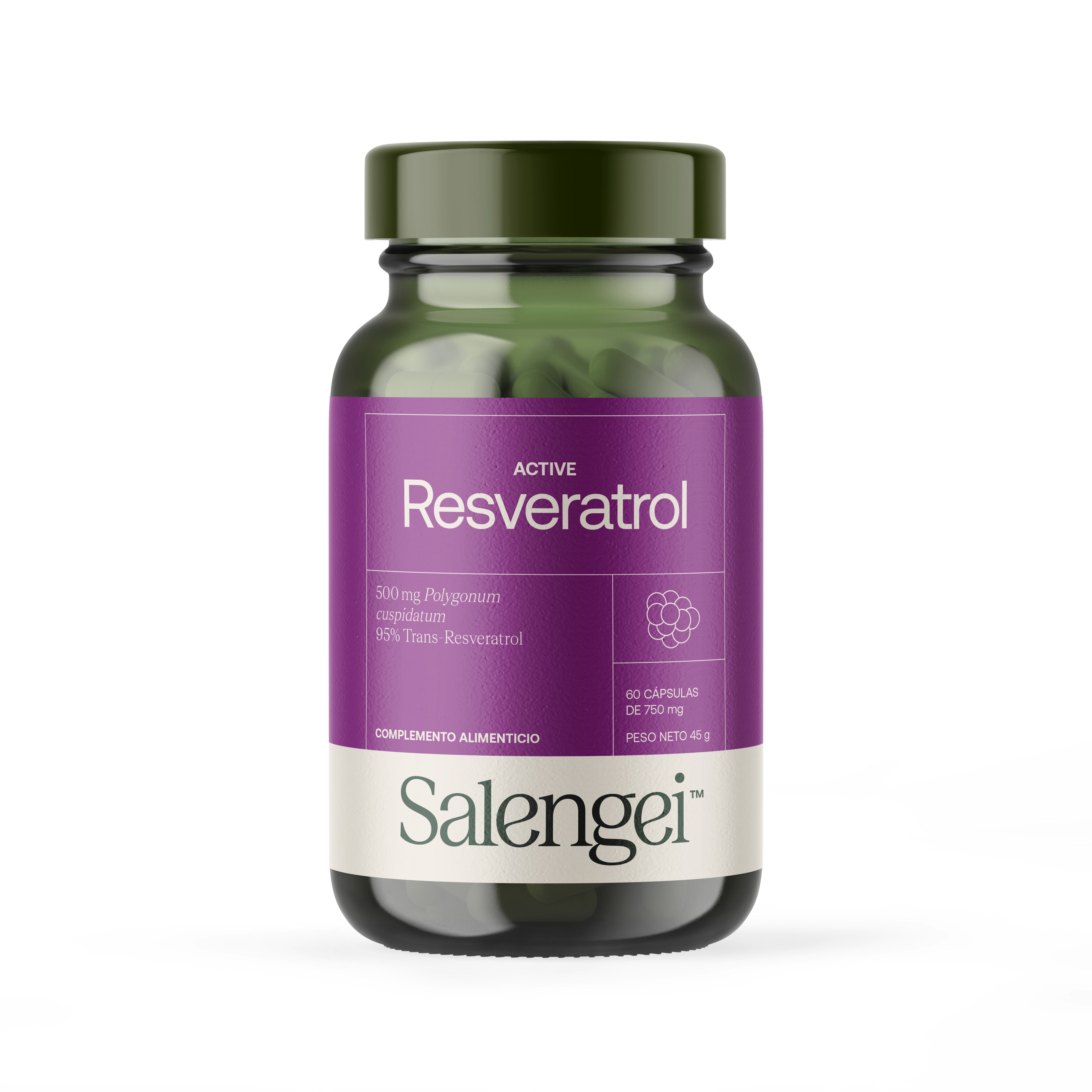 Salengei Active Resveratrol 60 St Kapseln