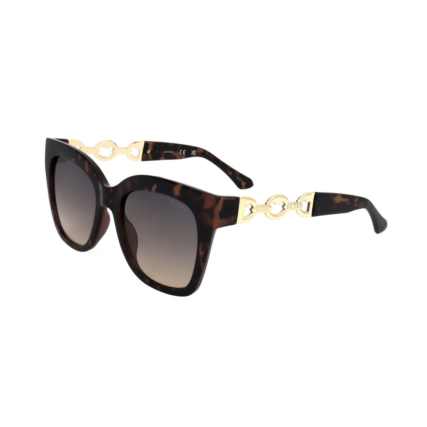 Guess Factory occhiali da sole donna GF00055 mottled brown