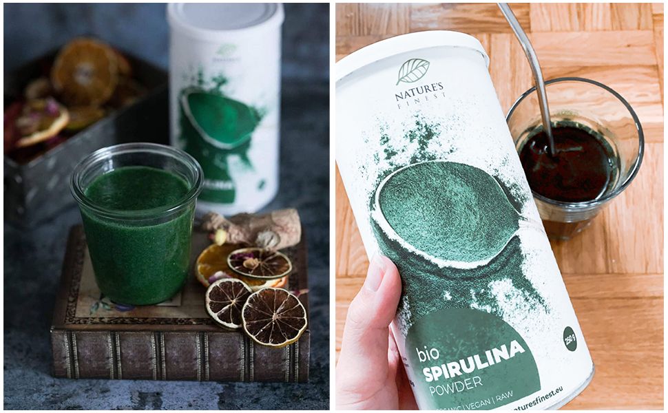 Nature's Finest Spirulina Pulver Bio