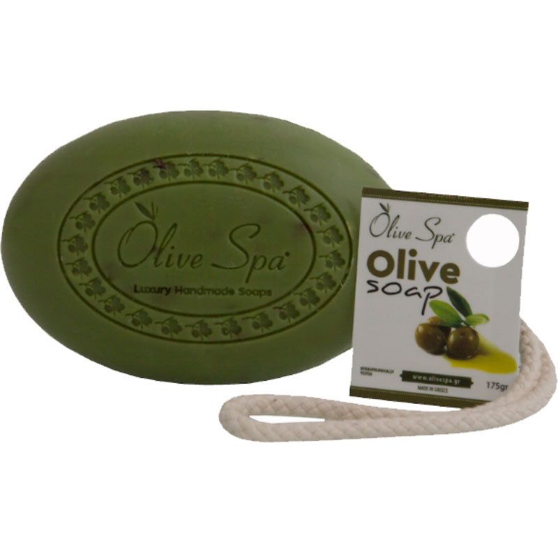 Olive-Spa - Handgemachte Kordel-Seife mit Oliven-Duft