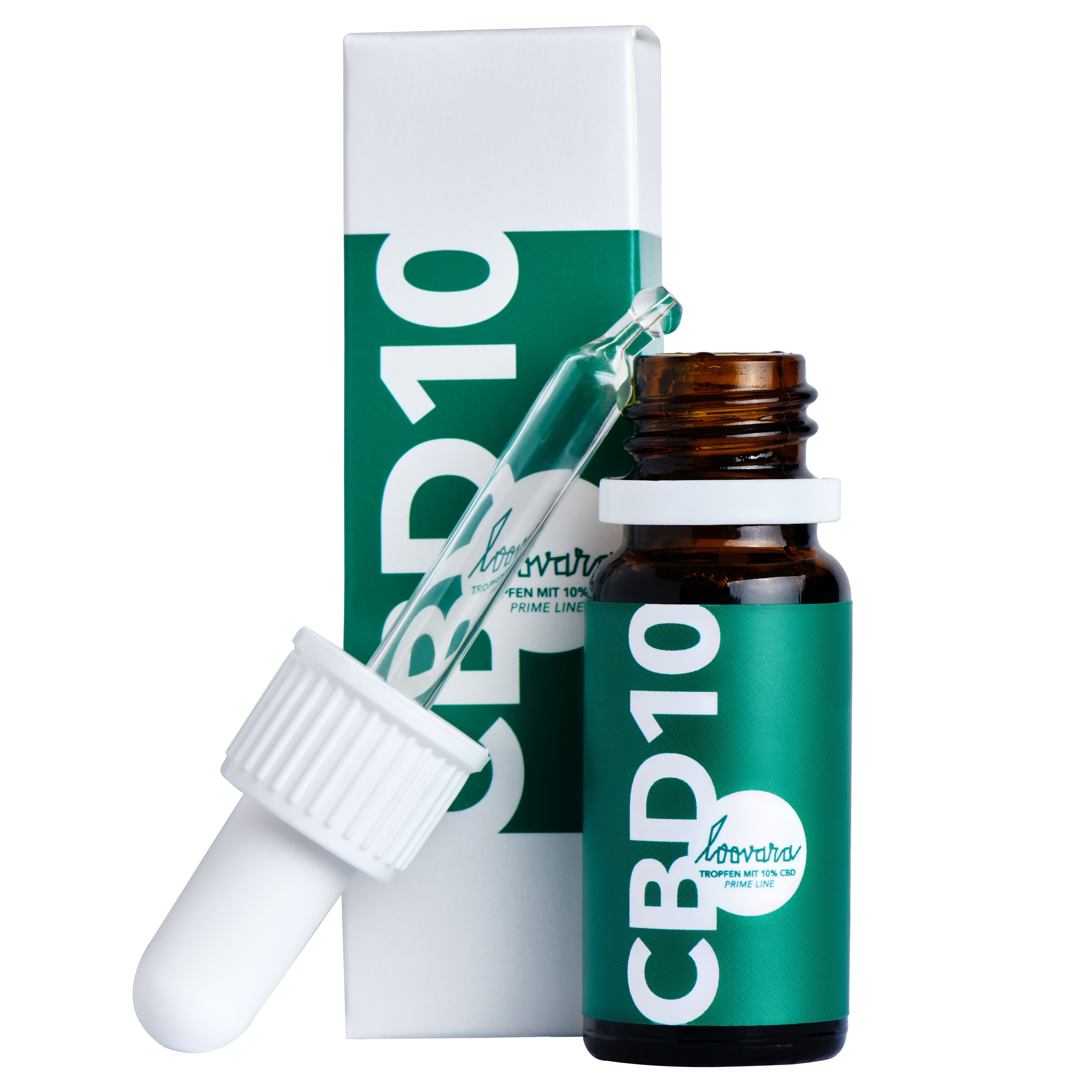 Loovara CBD-Öl 10% - CBD10 -  mit Cannabis Sativa Extrakt und Vitamin E