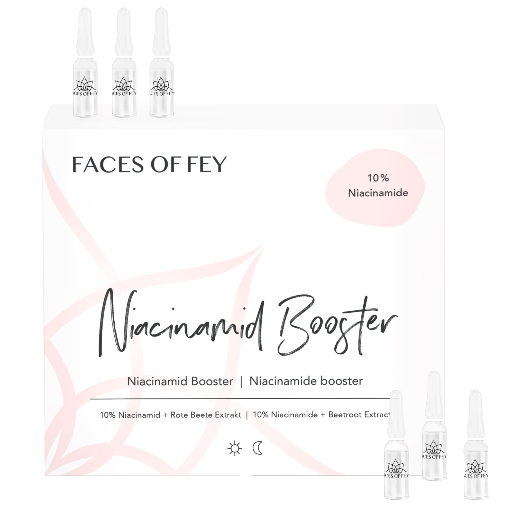 FACES OF FEY 10% Niacinamid Booster Ampullen