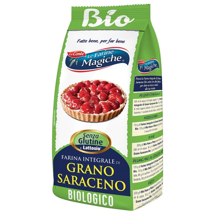 Mix Grano Saraceno BIO Senza Glutine 500g - Le Farine Magiche