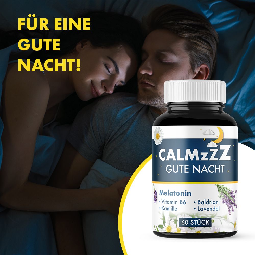 Calmzzz Melatonin Fruchtgummis 60 St Fruchtgummi