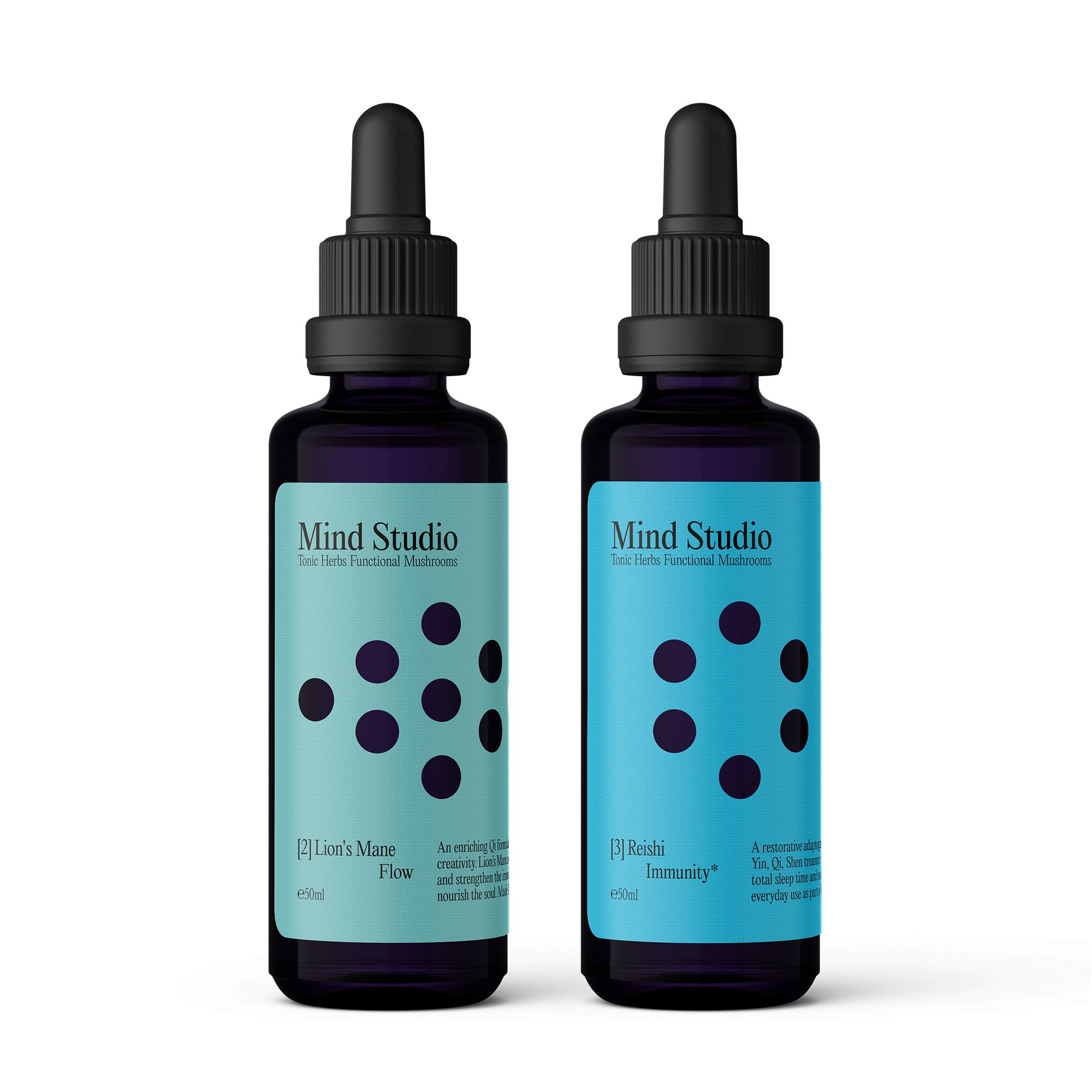 Mind Studio Tag & Nacht Funktionelle Pilz Flüssigextrakte 100 ml Tropfen