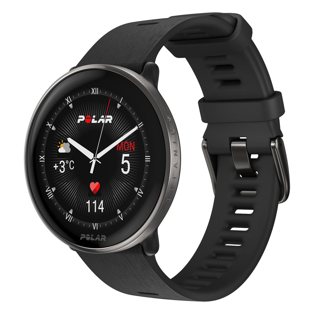 Polar IGNITE 3 Titanium SIL Smartwatch