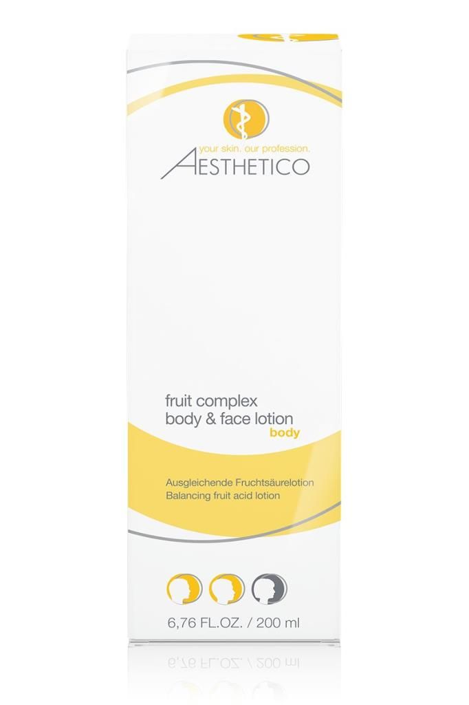 fruit complex body & face lotion Intensivpflege, Aesthetico