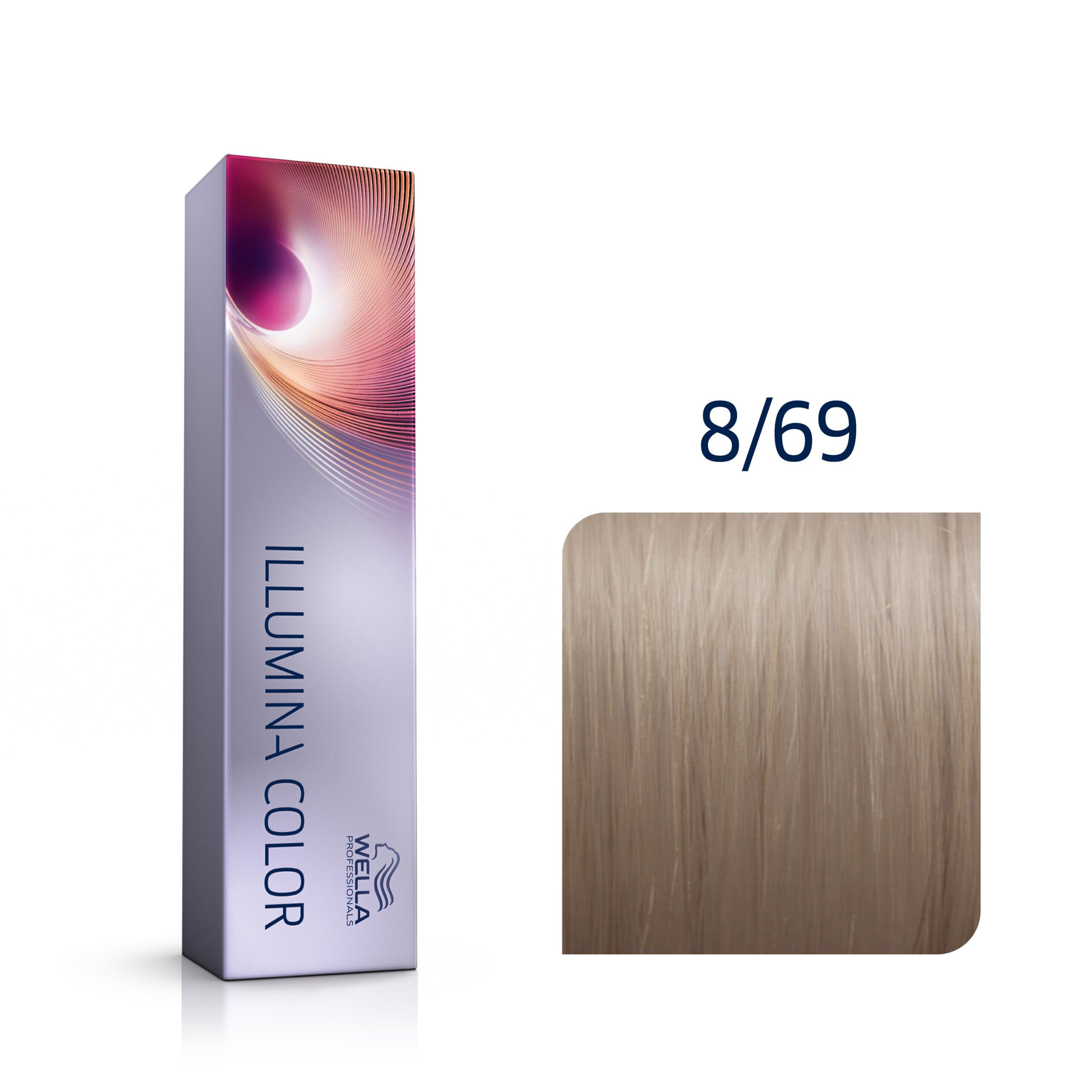 Wella Illumina Color 8/69 Hellblond Violett Asch Cendré