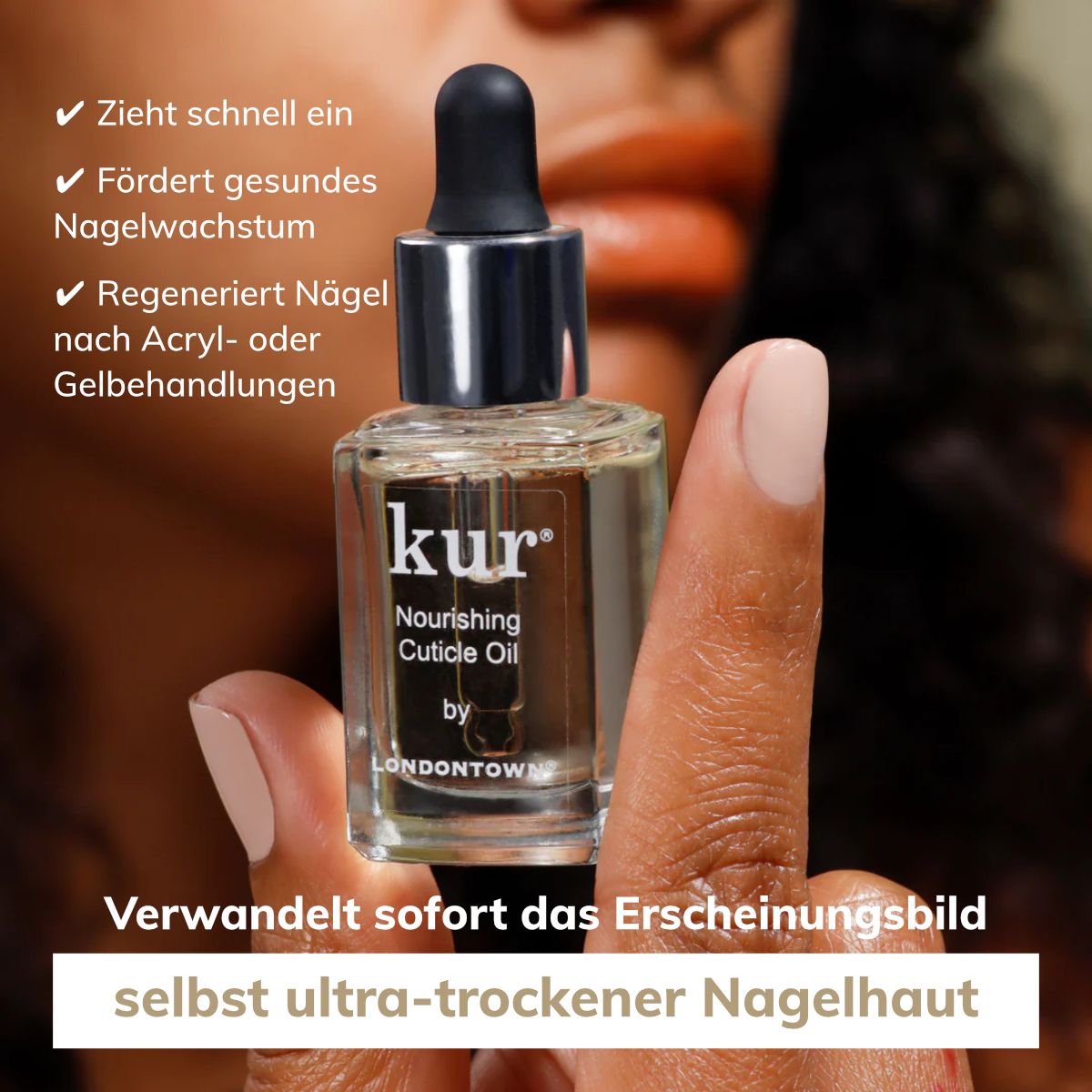 LONDONTOWN Kur Nourishing Cuticle Oil Pflegendes Nagelhautöl
