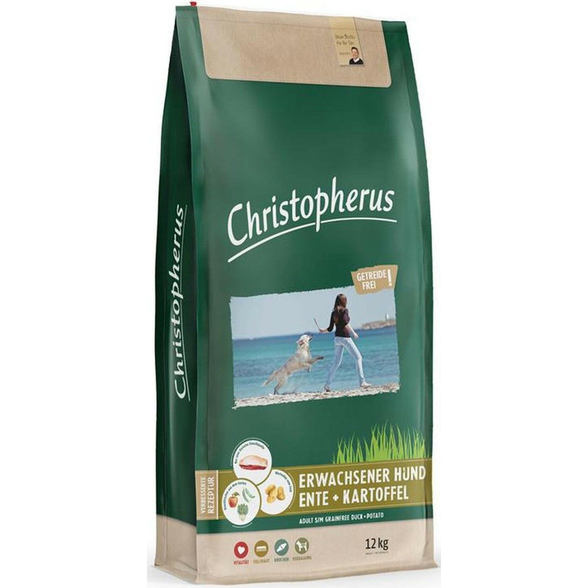 Christopherus Getreidefrei Ente & Kartoffel 12 kg