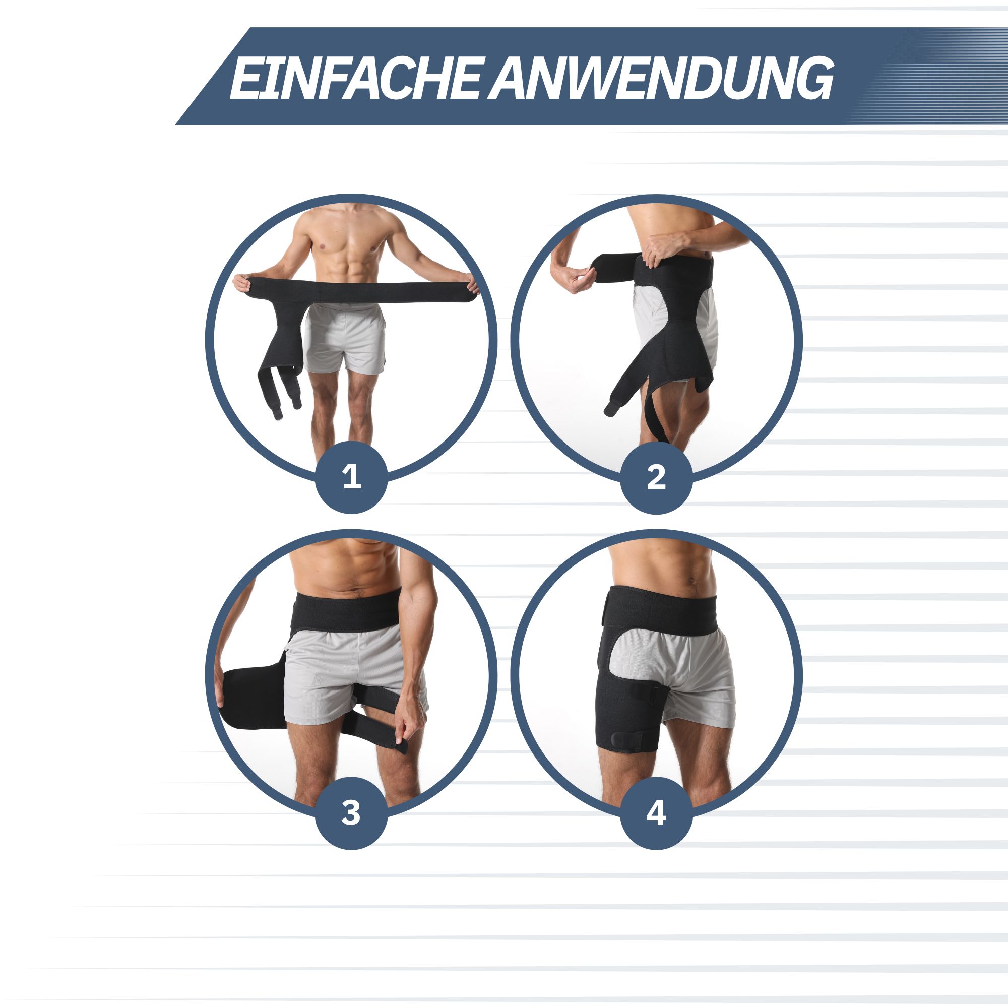 Trebin Hüftbandage aus Neopren