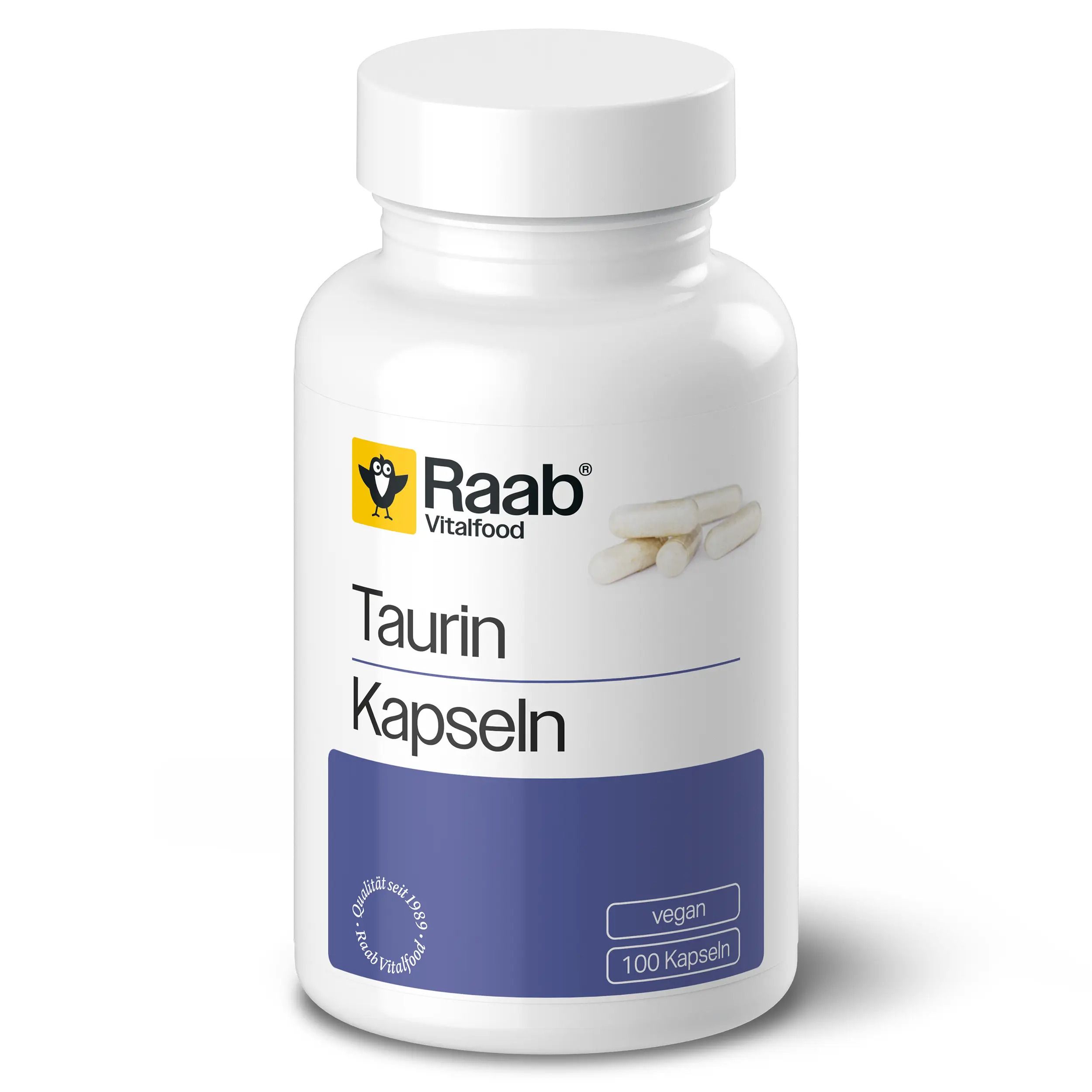 Raab Vitalfood® Taurin Kapseln