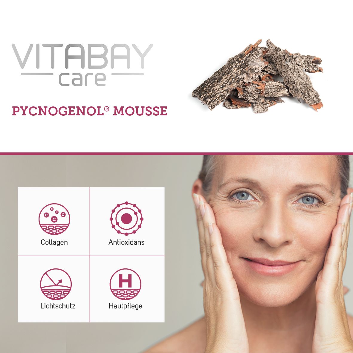 Vitabay Pycnogenol Mousse 50 ml Creme